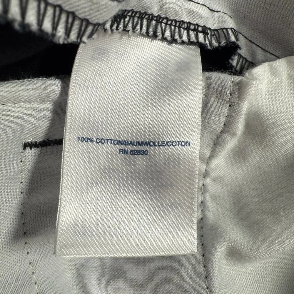 LANDS END Black Traditional‎ Fit Dress Pants Size 32